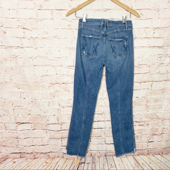 Mcguire Lido Step Fray High Rise Crop Jeans - Picture 4 of 10